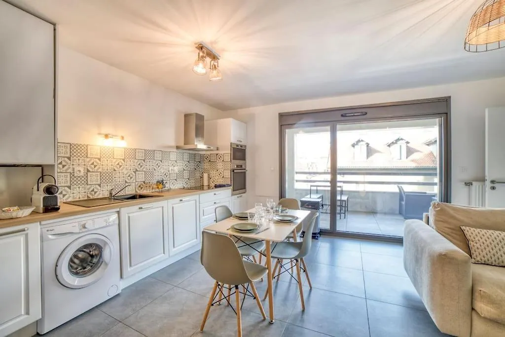Appartement Green Cocon - Gare Annemasse A 3Min-Geneve Acces Direct