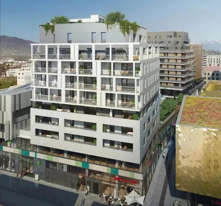 Appartement Green Cocon - Gare Annemasse A 3Min-Geneve Acces Direct